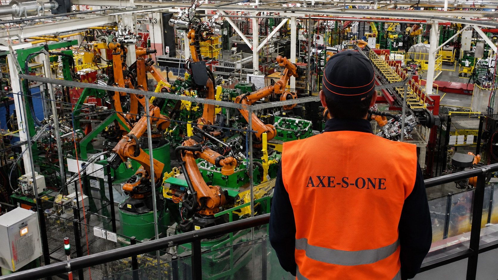 Illustration d’un projet AXE-S-ONE de transfert et remise en service de zones robotisées